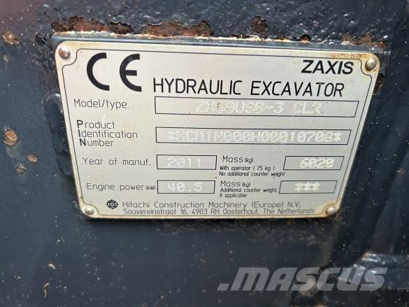 Hitachi ZX60USB-3 Otros