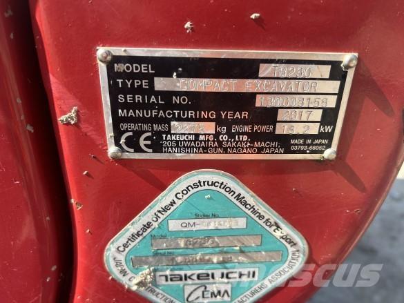 Takeuchi TB230 Otros