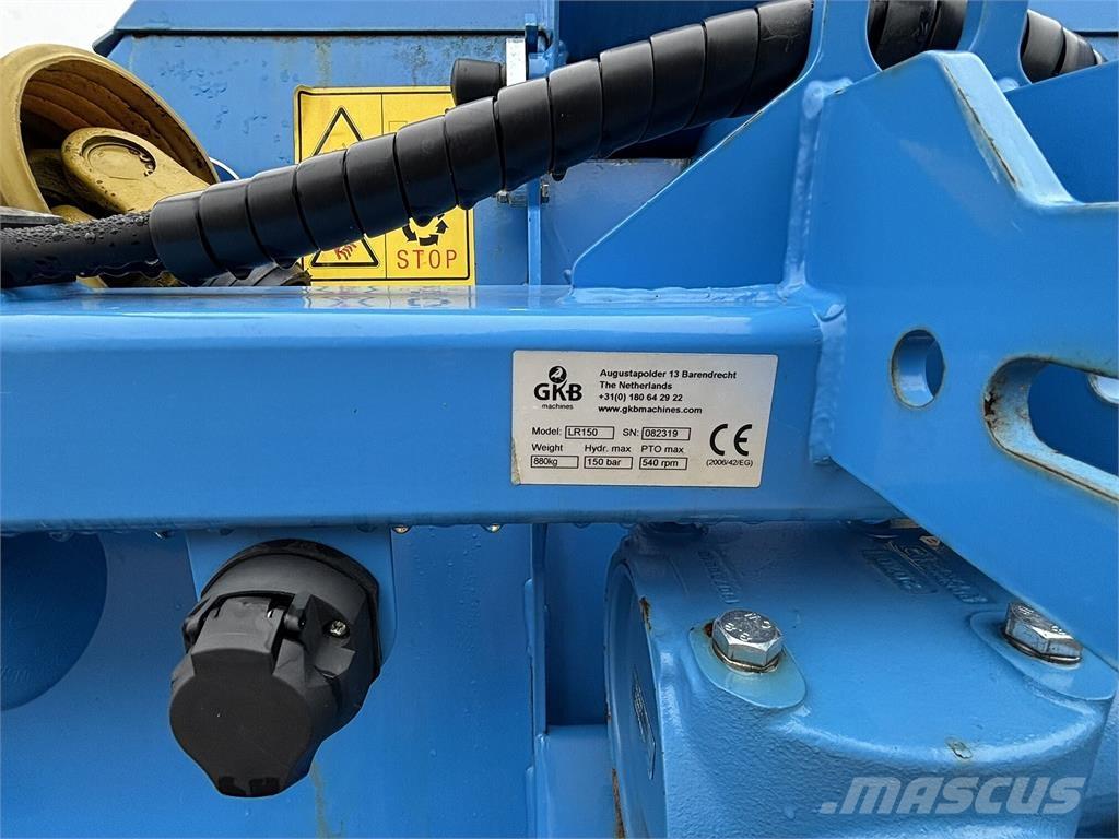  GKB Lapų smulkintuvas Rodillos de jardinería