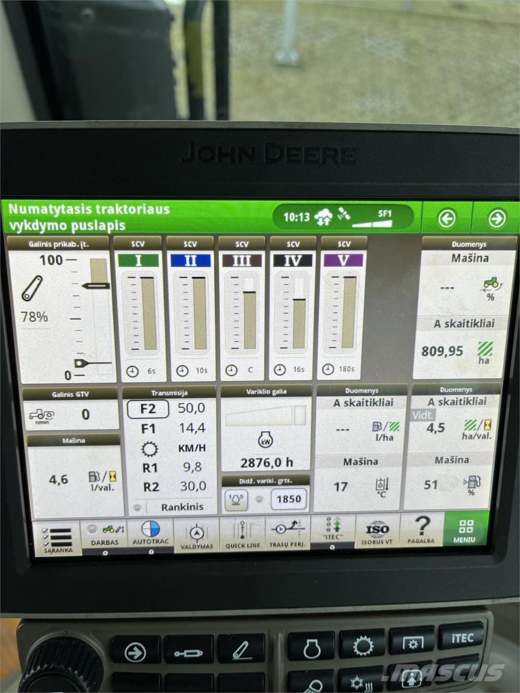 John Deere 8R410 Tractores