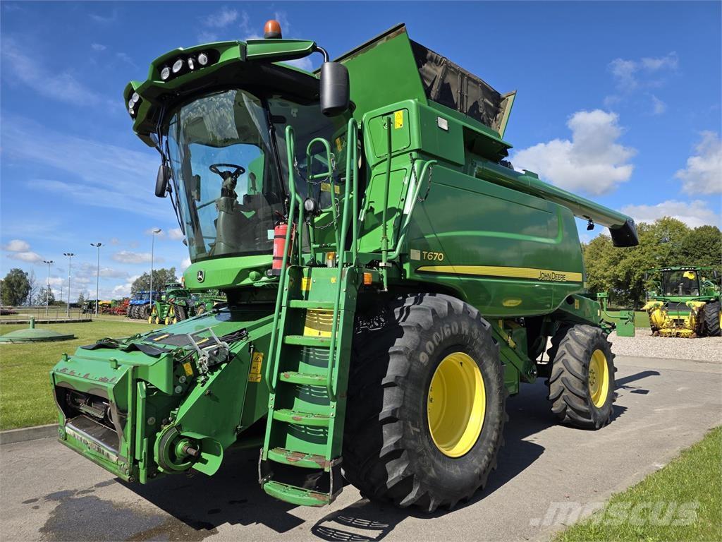John Deere T670 Cosechadoras combinadas