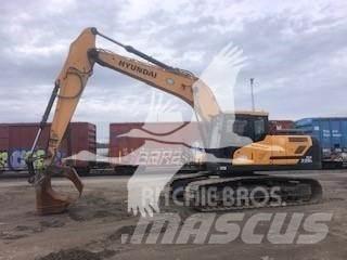 Hyundai HX220L Excavadoras sobre orugas