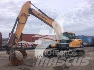 Hyundai HX220L Excavadoras sobre orugas