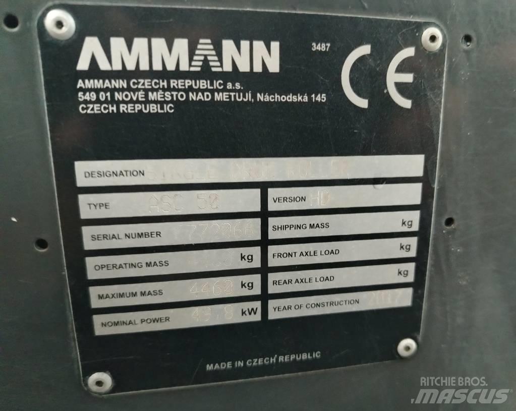 Ammann ASC 50 Rodillos de un solo tambor