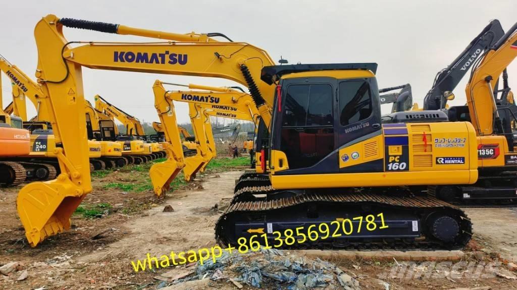 Komatsu PC 160 Excavadoras sobre orugas