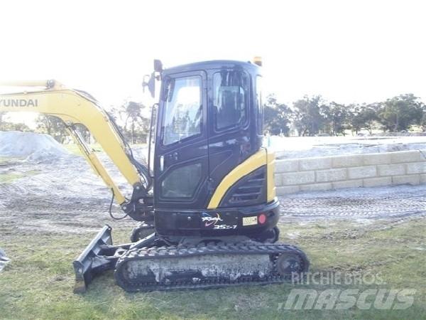 Hyundai R35Z-7 Miniexcavadoras