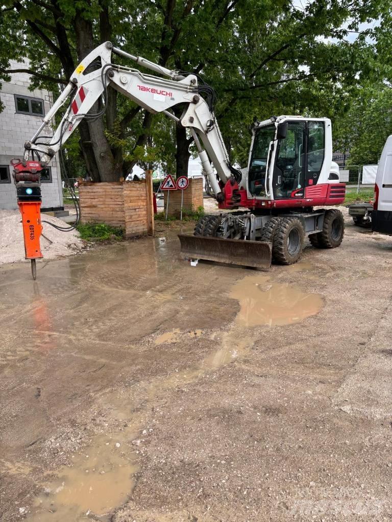 Takeuchi TB295W Excavadoras de ruedas