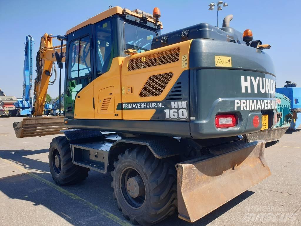 Hyundai HW160 Excavadoras de ruedas