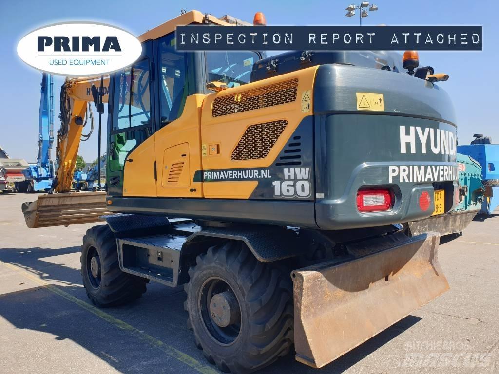 Hyundai HW160 Excavadoras de ruedas