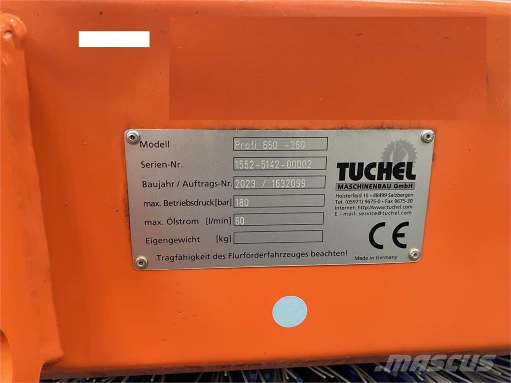 Tuchel Profi 660 Barredoras