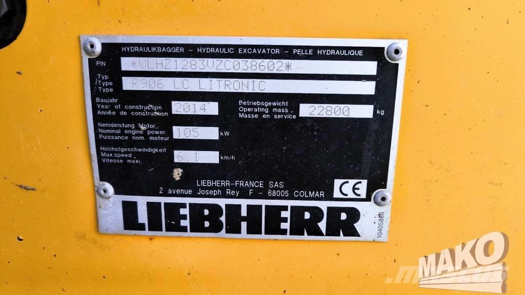 Liebherr R 906 LC Excavadoras sobre orugas