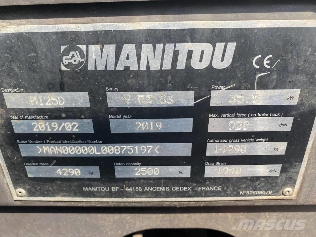 Manitou Mi25D Camiones diesel