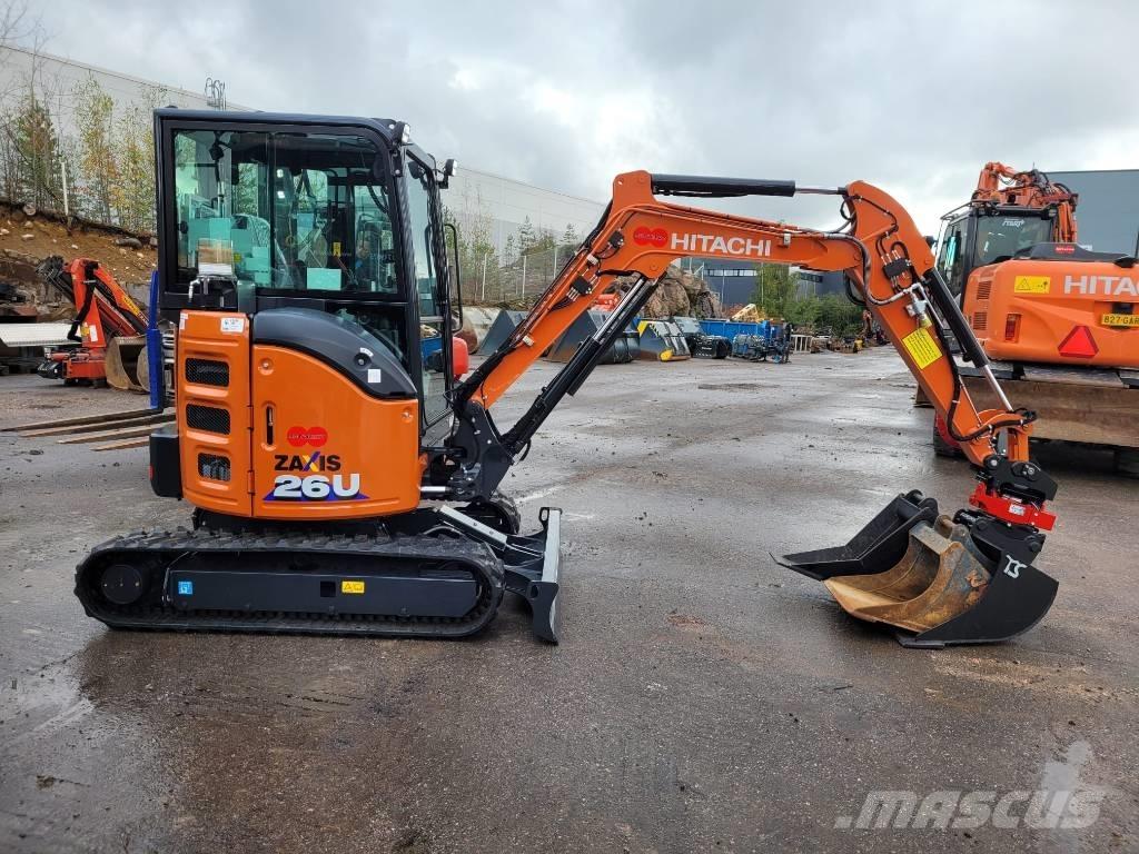 Hitachi ZX 26 U-6 Miniexcavadoras