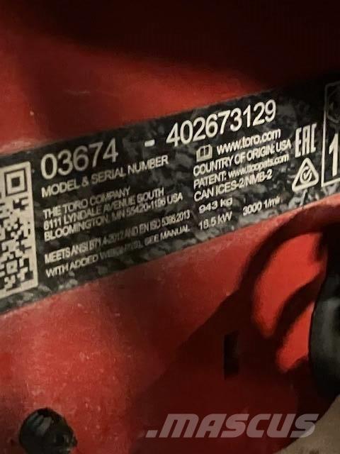 Toro Reelmaster 5010 Máquinas de calles