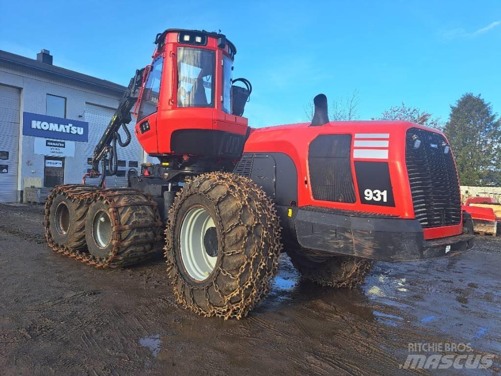 Komatsu 931 Cosechadoras