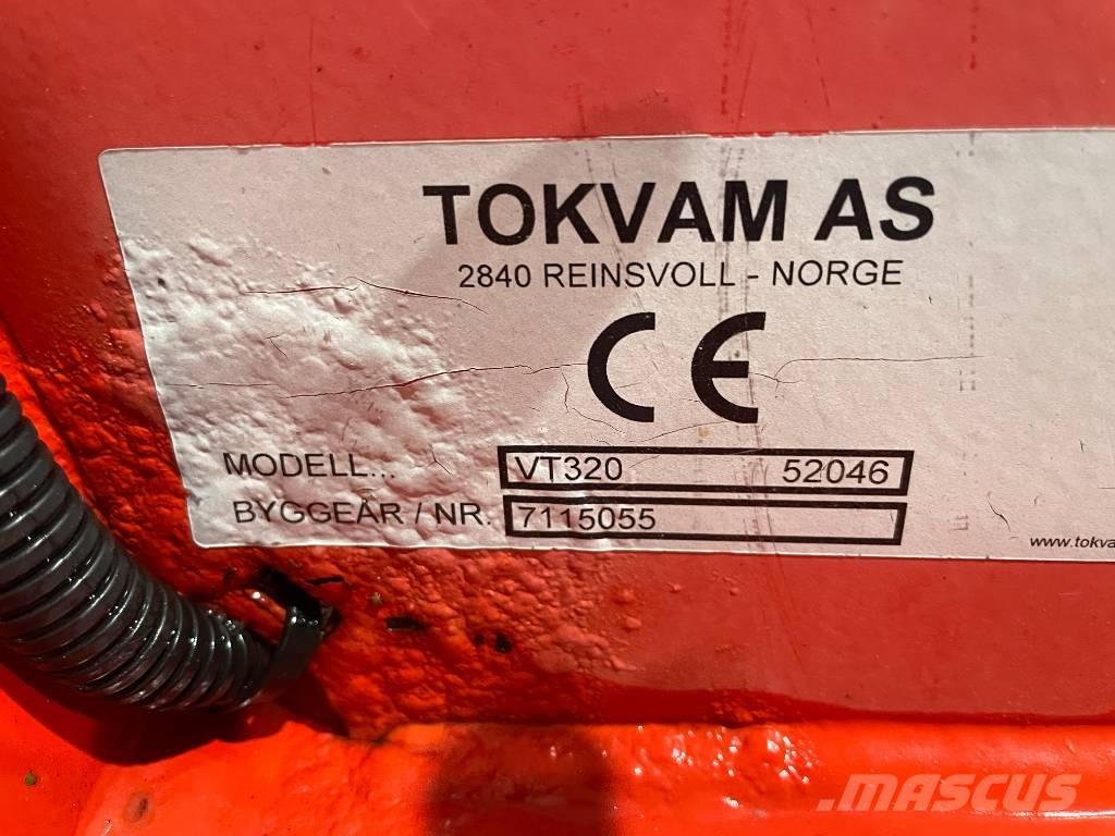 Tokvam VT 320 Hojas y cuñas quitanieves