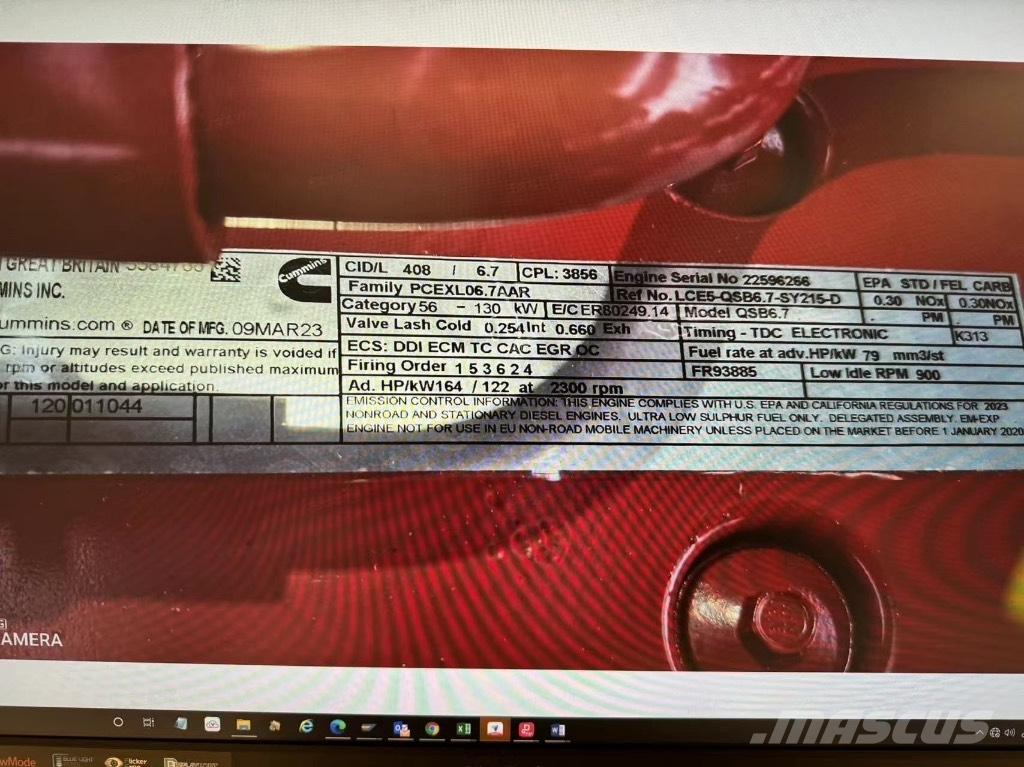 Cummins QSB6.7C-T4 Otros