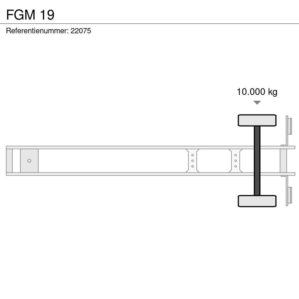 FGM 19 Semirremolques para transporte de vehículos