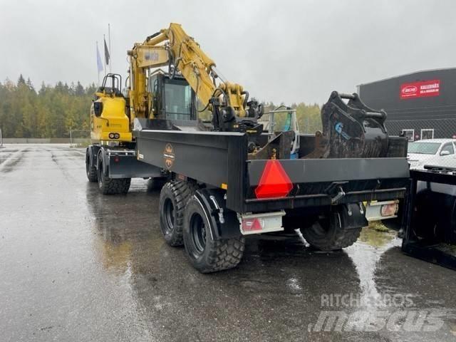 Komatsu PW 148 Excavadoras de ruedas