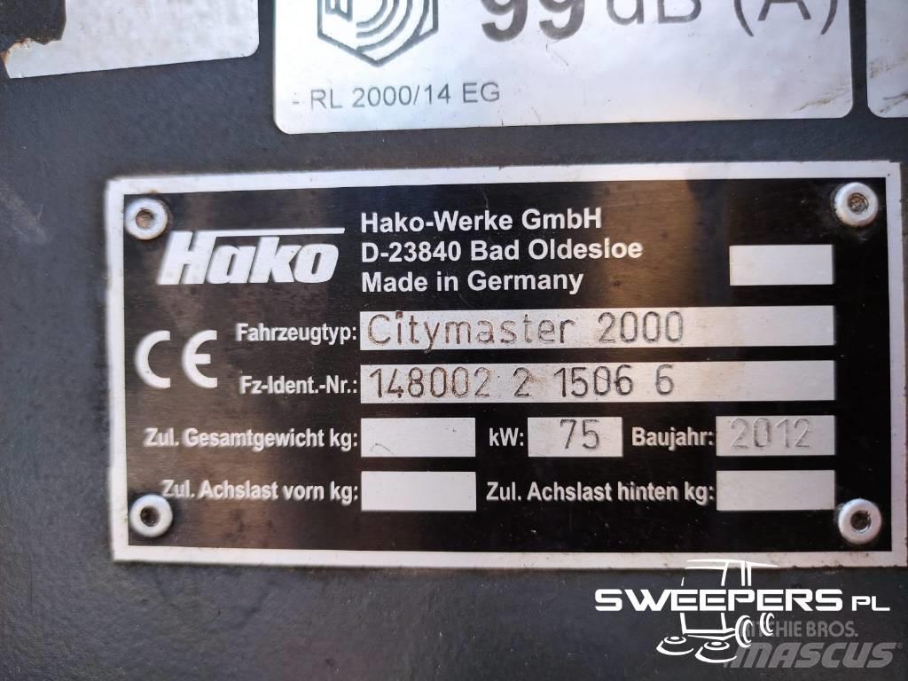 Hako Citymaster 2000 Barredoras