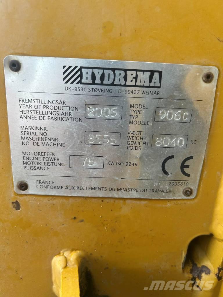 Hydrema 906C-2 Retrocargadoras