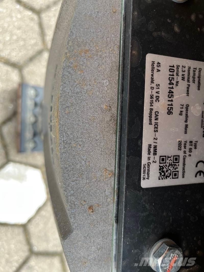 Bomag BT60E Placas compactadoras