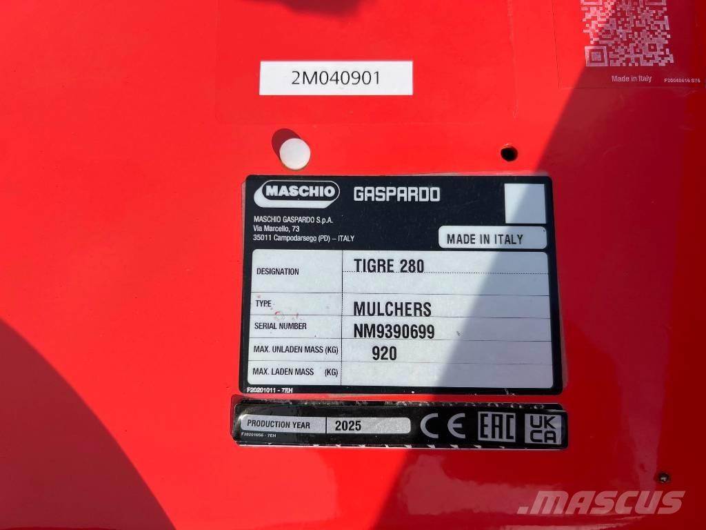 Maschio Tigre Segadoras y cortadoras de hojas para pasto