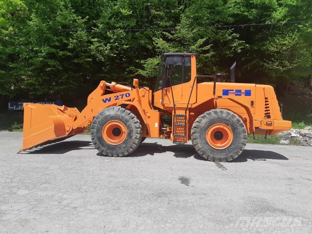 Fiat HITACHI W 270 Cargadoras sobre ruedas
