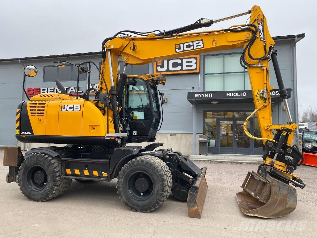 JCB JS145W TAB T4F Excavadoras de ruedas