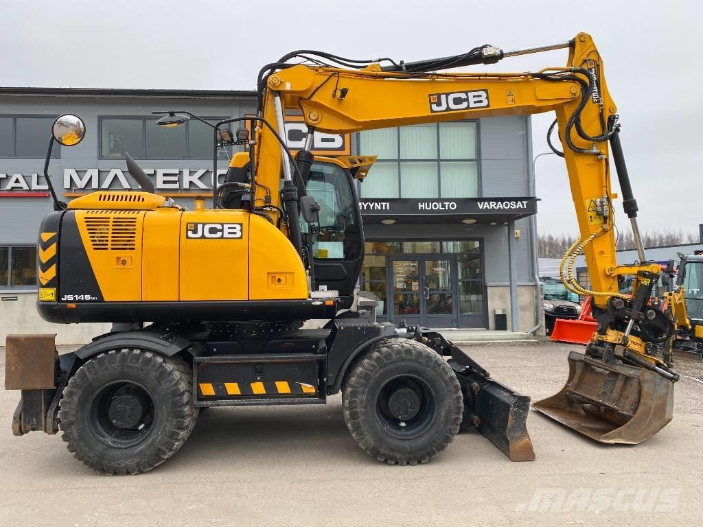 JCB JS145W TAB T4F Excavadoras de ruedas
