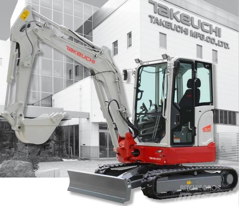 Takeuchi TB335R Miniexcavadoras