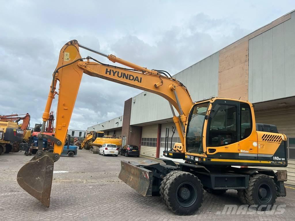 Hyundai 140W-9A Excavadoras de ruedas