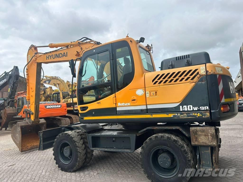Hyundai 140W-9A Excavadoras de ruedas