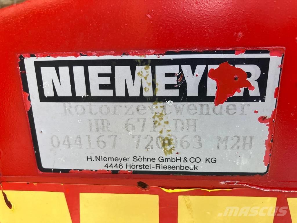 Niemeyer HR 671 DH Rastrilladoras y rastrilladoras giratorias