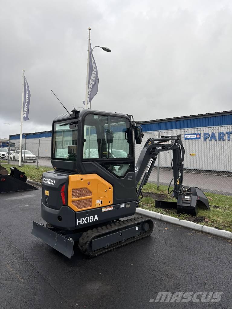 Hyundai HX 19 A Miniexcavadoras