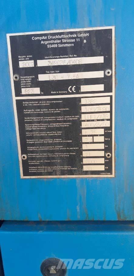 Compair L30-7.5A Compresoras
