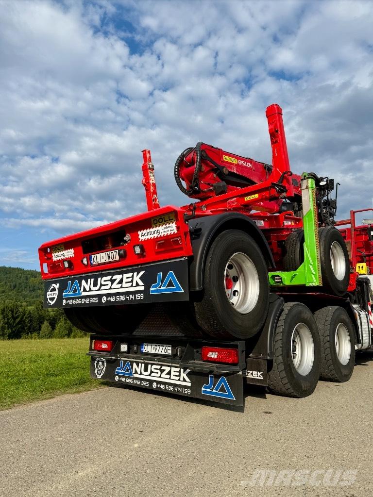 Scania R580 V8 6x4 Camiones con caja de remolque