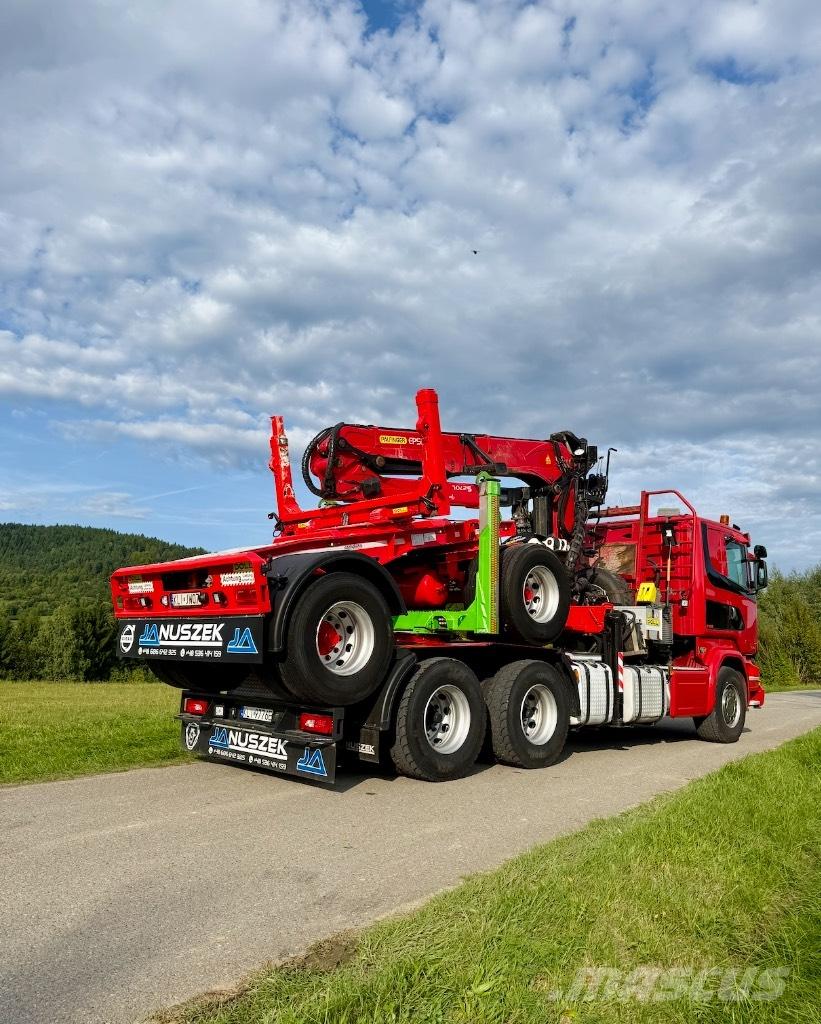 Scania R580 V8 6x4 Camiones con caja de remolque