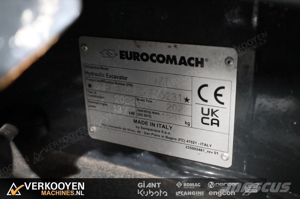 Eurocomach 19ZT Miniexcavadoras