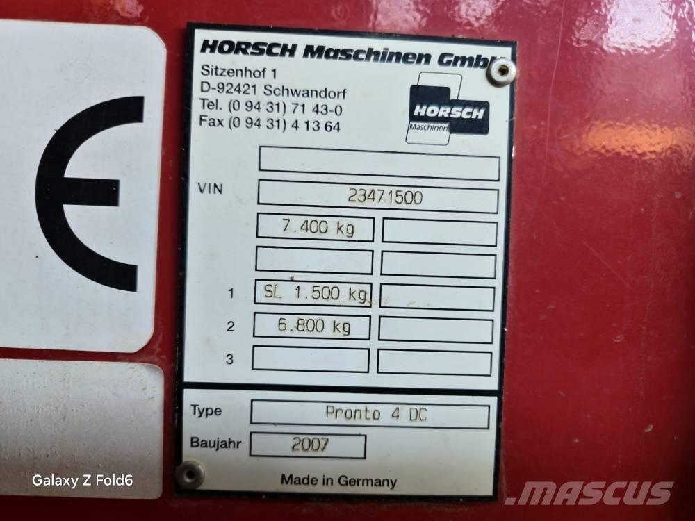 Horsch Pronto 4 DC Perforadoras combinadas