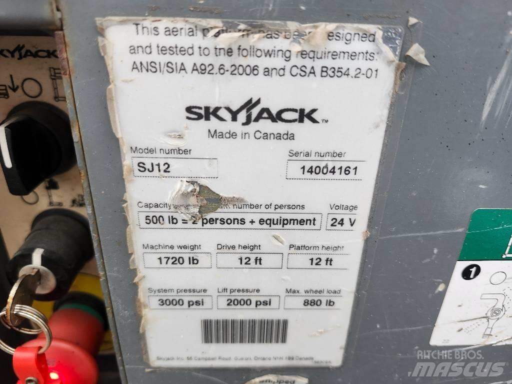 SkyJack SJ 12 Plataformas tijera