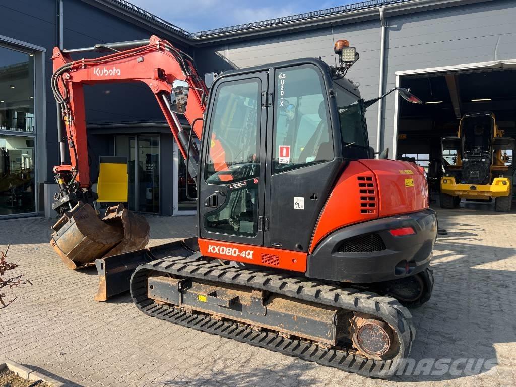 Kubota KX 080-4 Excavadoras 7t - 12t