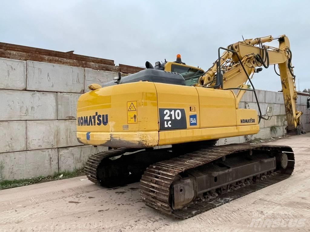 Komatsu PC 210 Excavadoras sobre orugas