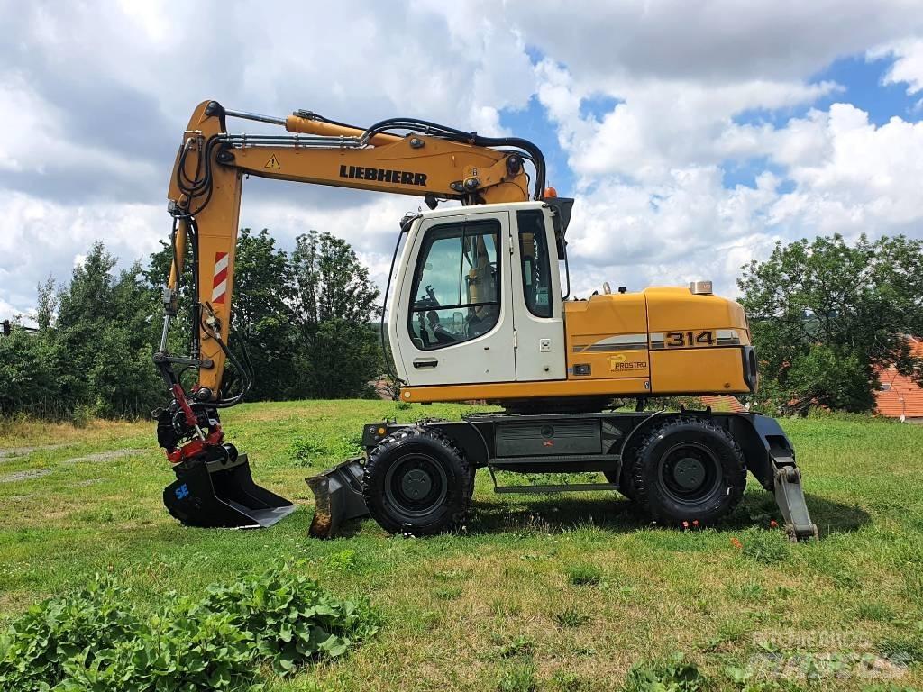 Liebherr A314 Excavadoras de ruedas