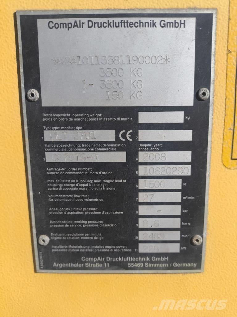 Compair DLT2701 Compresoras