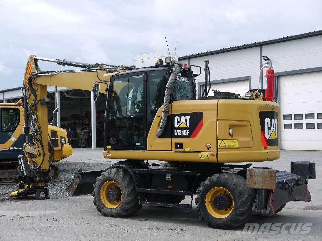 Caterpillar M 315 F Excavadoras de ruedas