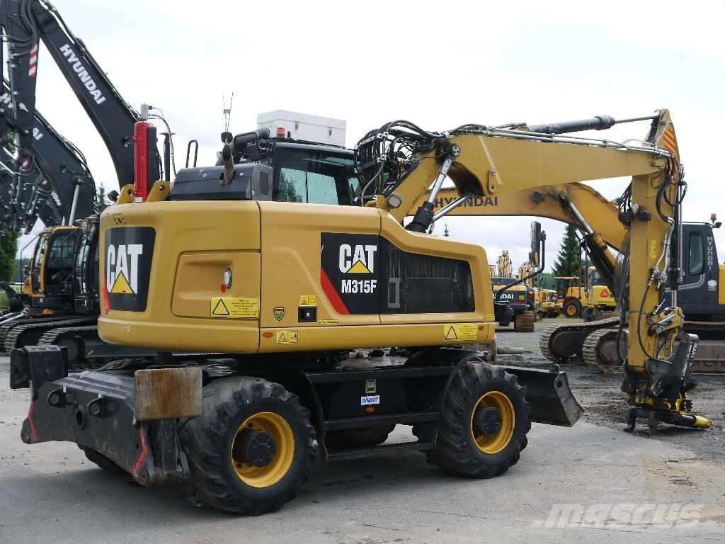 Caterpillar M 315 F Excavadoras de ruedas