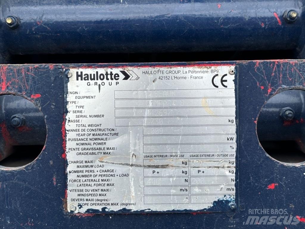 Haulotte Compact 8 Plataformas tijera