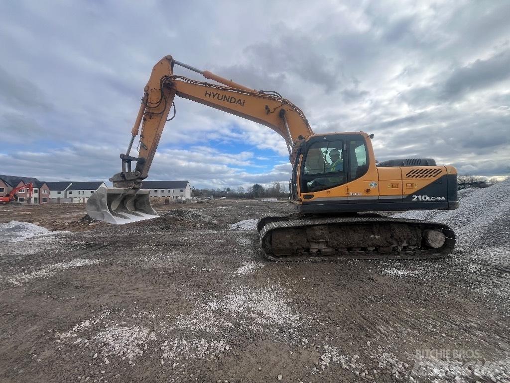 Hyundai 210 lc Excavadoras sobre orugas