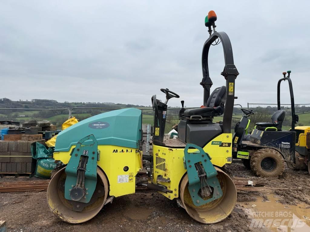 Ammann ARX 26 Rodillos de doble tambor